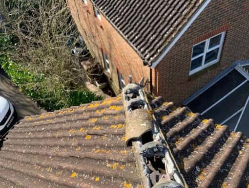 This is a roof that needs repair works carried out in Coventry