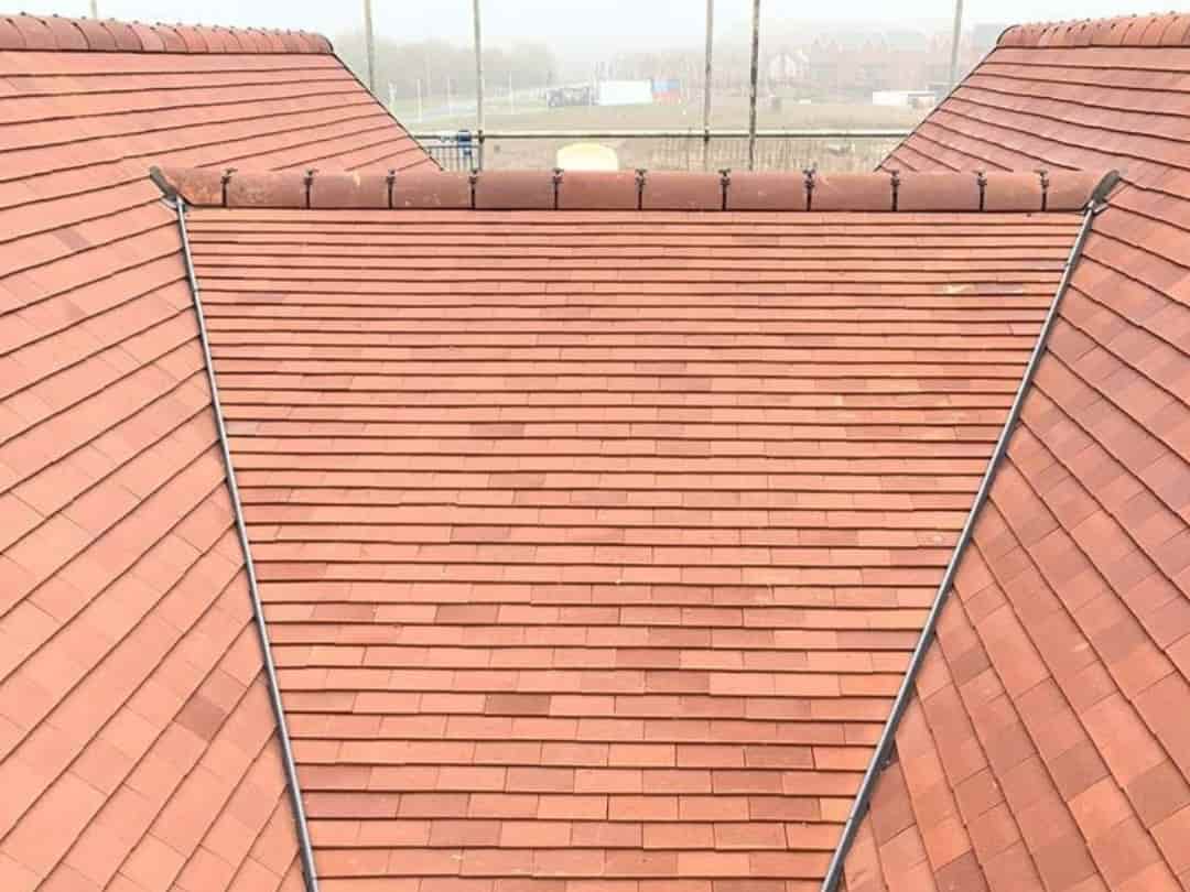 This is a photo of a new build roof installation carried out in Coventry. Works have been carried out by Roofers Coventry